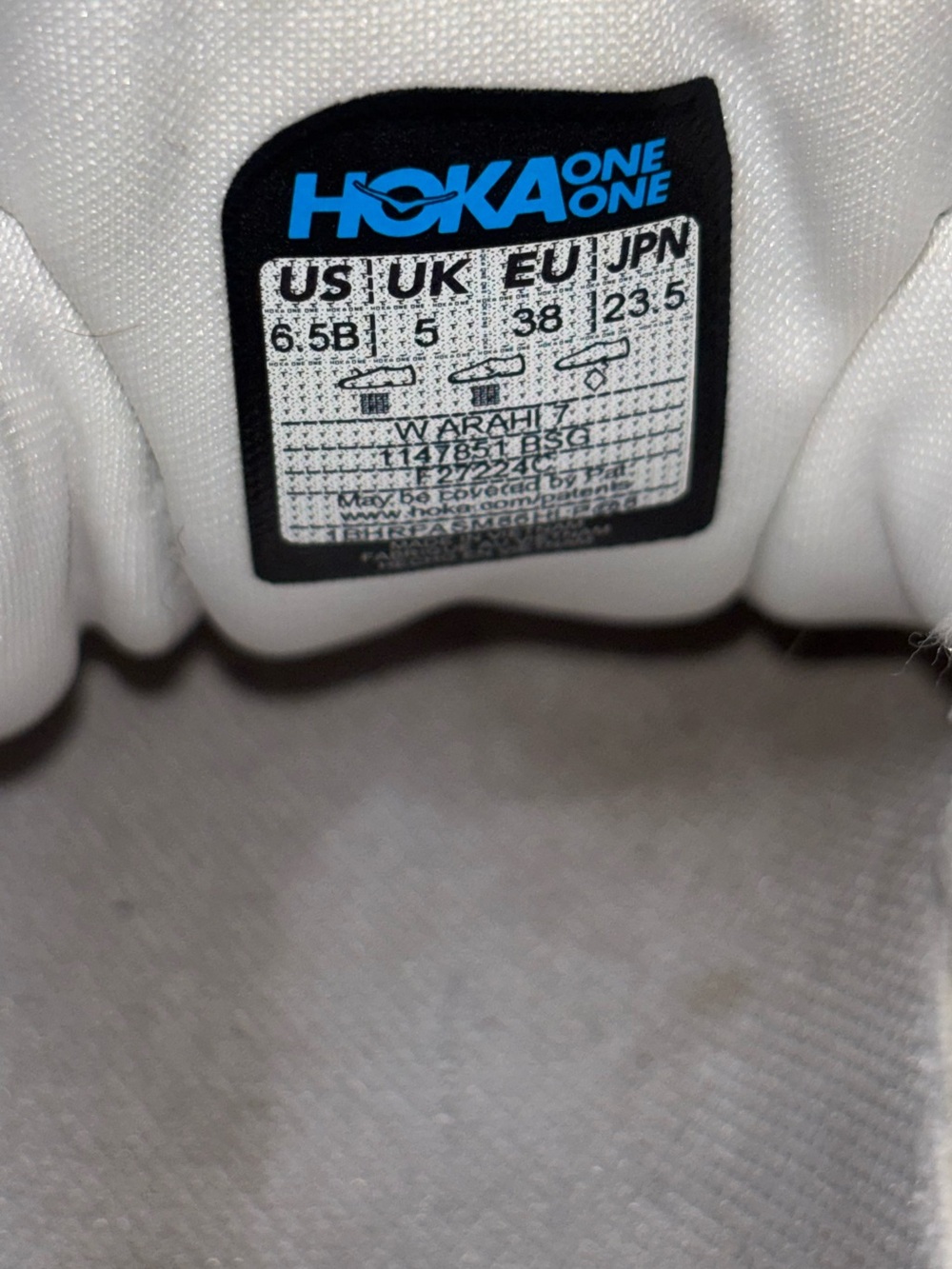 HOKA Women's Arahi 7 sneakers SZ 6.5 - Picture 15 of 15